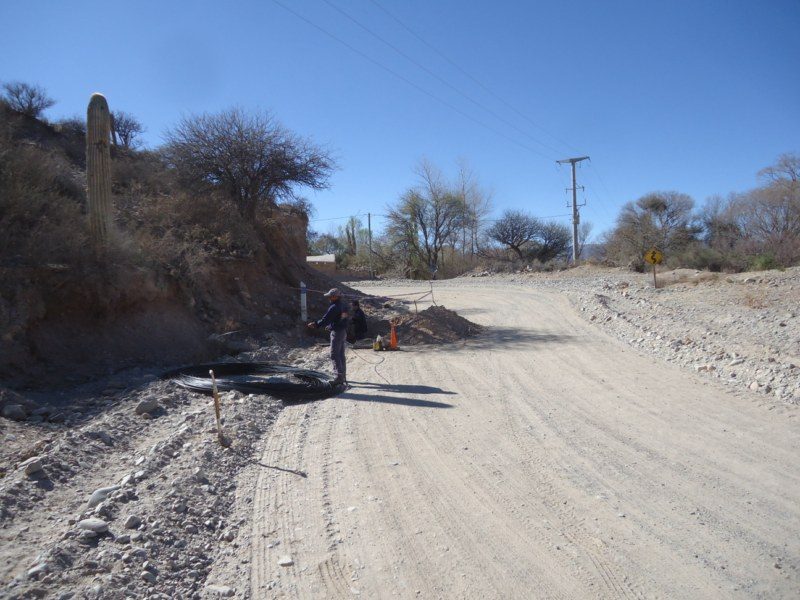 Obra civil asociada en planta externa